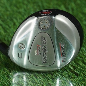 TOUR EDGE BAZOOKA 3 FAIRWAY WOOD JMAX QL QUICK LAUNCH OFFSET SENIOR FLEX RH