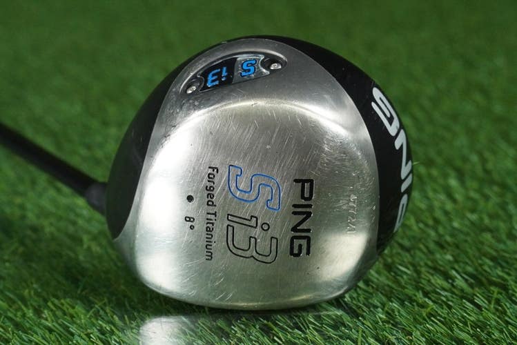PING SI3 DRIVER FORGED TITANIUM GRAPHITE STIFF FLEX 8 RH ~ L@@K!!