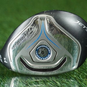 TAYLORMADE JETSPEED 4 HYBRID 4H VELOX T GRAPHITE STIFF FLEX 22 RH & HEADCOVER