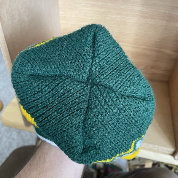 Vintage Green Bay Packers NFL Adult Knit Beanie Winter Hat Cap