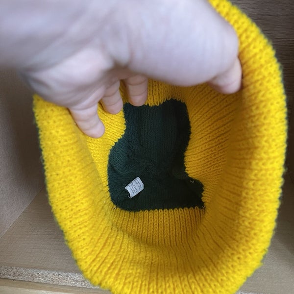 Vintage Green Bay Packers NFL Adult Knit Beanie Winter Hat Cap