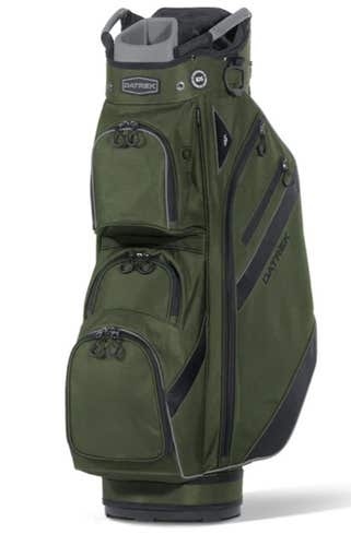Datrek DG Lite III Cart Bag (Green/Black/Charcoal, 10" 14-way top) Golf NEW