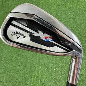 READ Callaway XR 6 Iron Aldila VX Graphite Stiff Flex Right Handed -1/2 Short