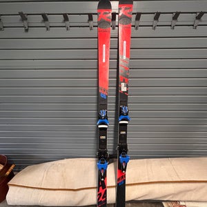 Racing 175 cm Rossignol Hero Athlete GS Skis With Bindings (Used)
