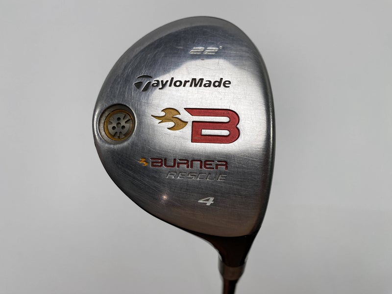 TaylorMade Burner Rescue 2008 4 Hybrid 22* REAX 60g Regular Graphite Mens RH