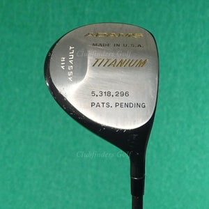 Adams Air Assault Titanium Driver Factory Ultralite SuperShaft Graphite Stiff