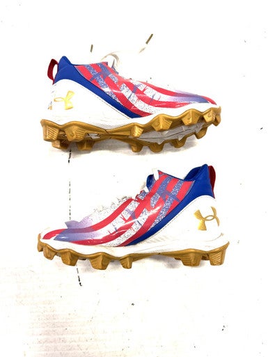 Used Under Armour .CLEAT BB/SB Cleats White Junior 01 11860-S000289527
