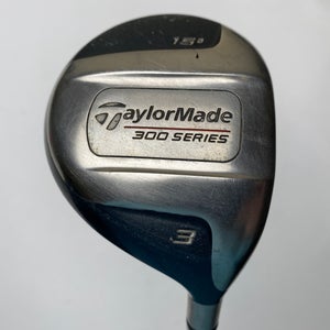 Taylormade 300 3 Fairway Wood 15* Lite R-80 80g Regular Graphite Mens RH