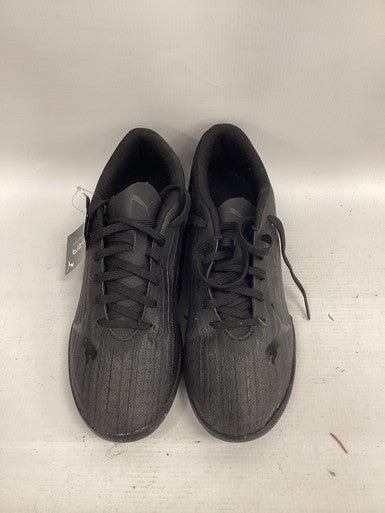 Puma (Used) Size M 7.0 (W 8.0) Black Indoor Cleats