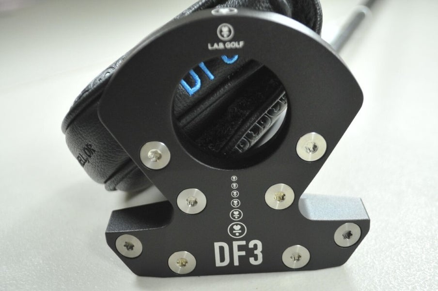 LEFT HANDED LAB Golf DF3 34" 69* Putter Steel with Head Cover # 194031