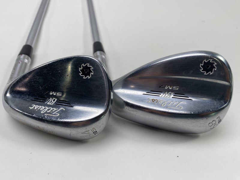 Titleist Vokey SM7 Tour Chrome Wedge Set 54* 10 | 58* 8 Wedge Steel Mens RH