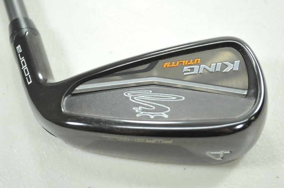 Cobra King Black Utility #4 Driving Iron Regular Flex RH Recoil Graphite #193544