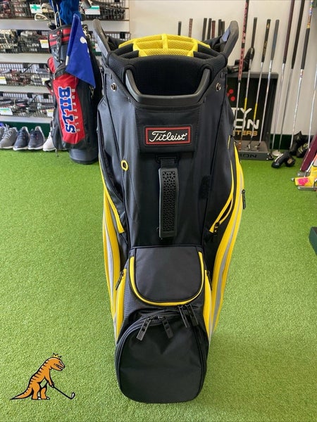 Titleist Cart 13-Way Divider Cart Bag Black/Yellow