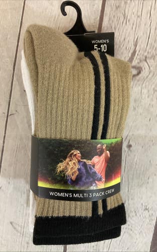 Unbranded Women's Mesh Ventilation Cushioned Crew Cut Socks Multicolor Medium