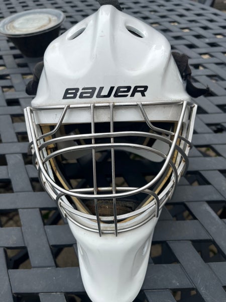 Senior Bauer NME 9 Goalie Mask Pro Stock (Used)