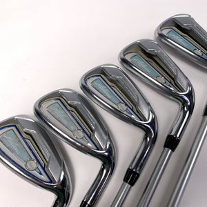 Adams Blue 2015 Iron Set 6-PW Slim Tech Ladies Graphite Womens RH Oversize Grips