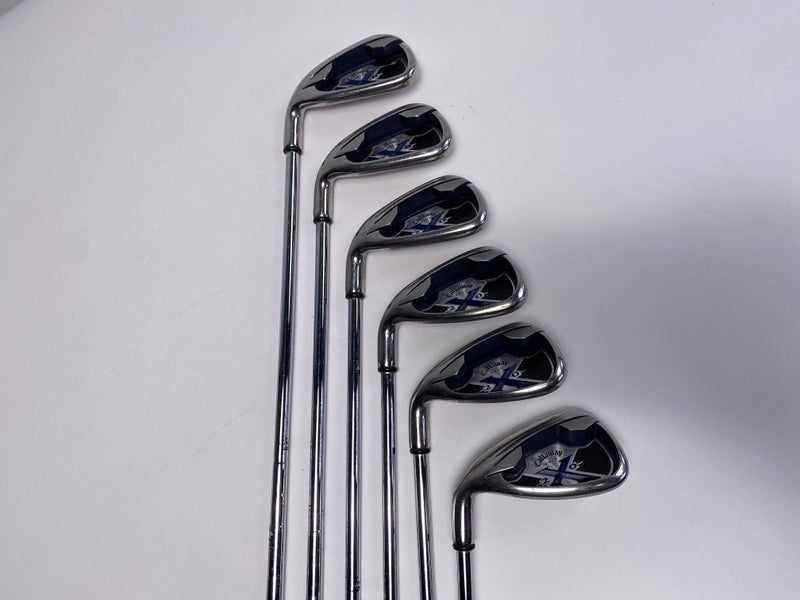 Callaway X-20 Iron Set 5-PW Uniflex Steel Mens LH