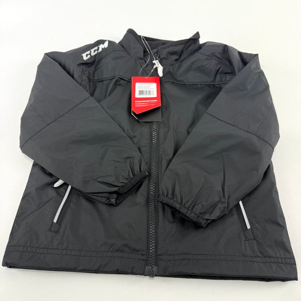 New Black CCM Youth Light Weight Rink Suit Jacket | Youth XXS | #888600282268