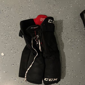 Large Senior CCM Black Hockey Pants