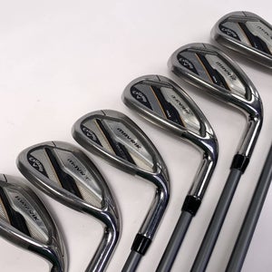 Callaway Mavrik Max Iron Set 7-PW+GW+SW Project X Catalyst 5.0 55g Senior RH
