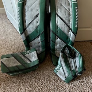35 + 1.5" Warrior Ritual G4 Pro Regular Goalie Full Set Pro Stock (Used)