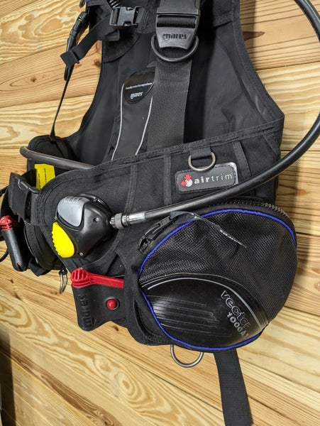 Mares Vector 1000 AT Scuba Dive Weight Integrated BC BCD Medium M
