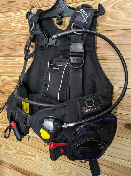 Mares Vector 1000 AT Scuba Dive Weight Integrated BC BCD Medium M