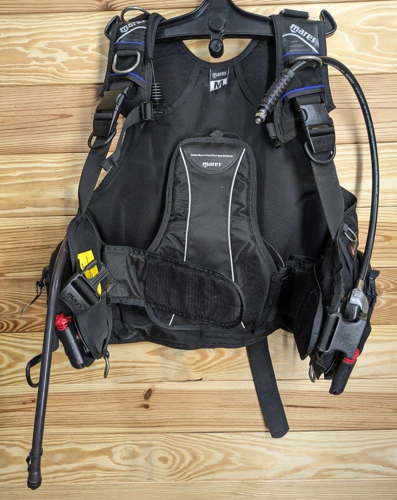 Mares Vector 1000 AT Scuba Dive Weight Integrated BC BCD Medium M
