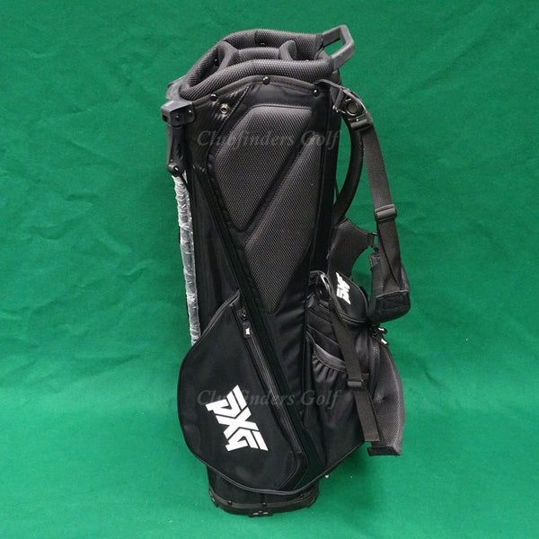 MINT PXG 2020 Black/White Carry Stand Bag w/ Raincover
