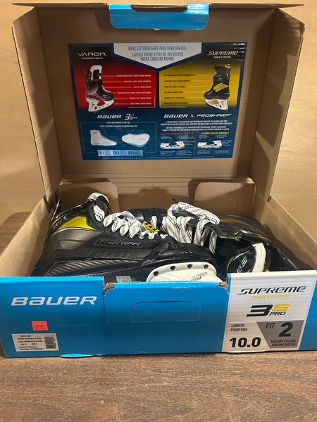 Bauer Supreme 3S Pro Hockey Skates 10 (New)
