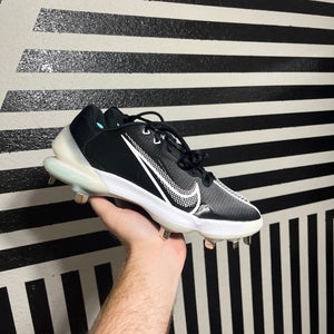Size 8 Nike Force Zoom Trout 7 pro baseball cleats black new