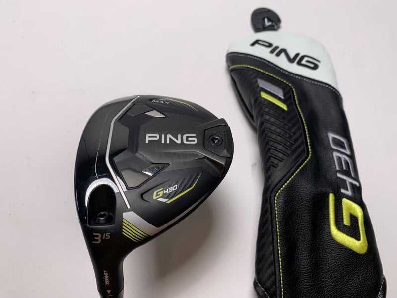 Ping G430 Max 3 Fairway Wood 15* HZRDUS RDX Smoke Red 5.5 60g Regular LH HC