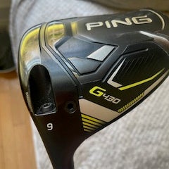 Men's 2024 Ping G430 LST Left Hand Driver Stiff Flex 9 Loft (Used)