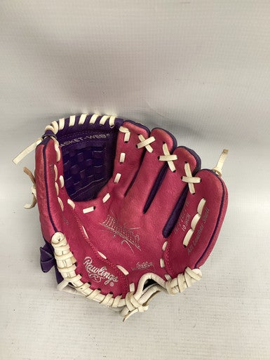 Rawlings (Used) Pink Right Hand Throw 10" Baseball Glove