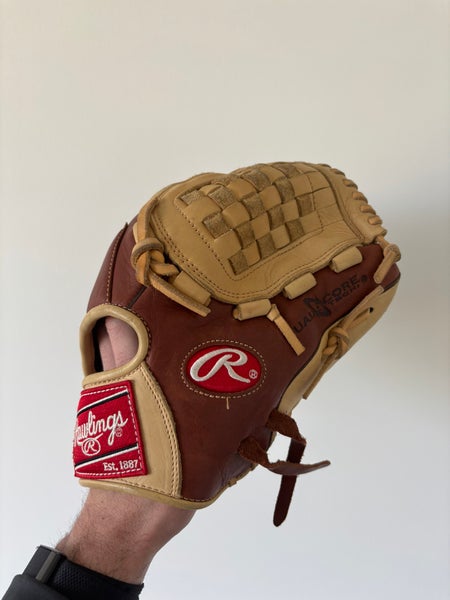Rawlings Gold Glove Elite 12” Basket Web RHT Baseball Glove EUC