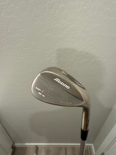 Men's Mizuno MP T Series Black Ni Right Handed Wedge 56 Degree Steel Shaft (Used)