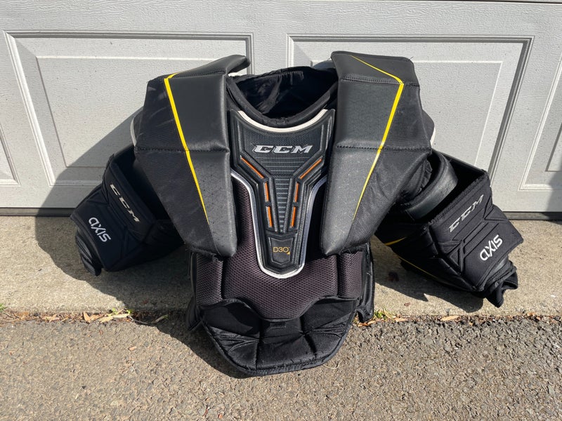 Senior Small CCM Axis pro Goalie Chest Protector (Used)