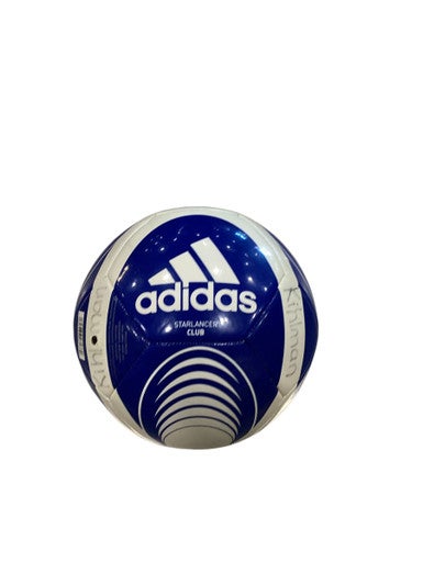 Used Adidas RED AND BLUE All Size Soccer Ball Navy Blue 4 11884-S000044960