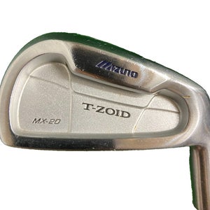 Mizuno MX-20 T-Zoid Forged 6 Iron RH Men's Dynalite S300 Stiff Steel ~38.5" Nice