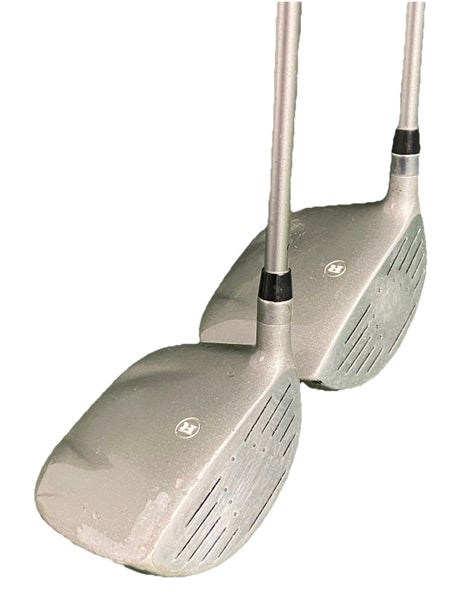 Ram Cubik Fairway Wood Set 3w, 5w RH Women's Low Kick Ladies Graphite New Grips
