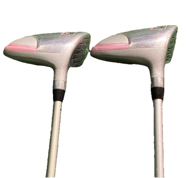 Ram Cubik Fairway Wood Set 3w, 5w RH Women's Low Kick Ladies Graphite New Grips