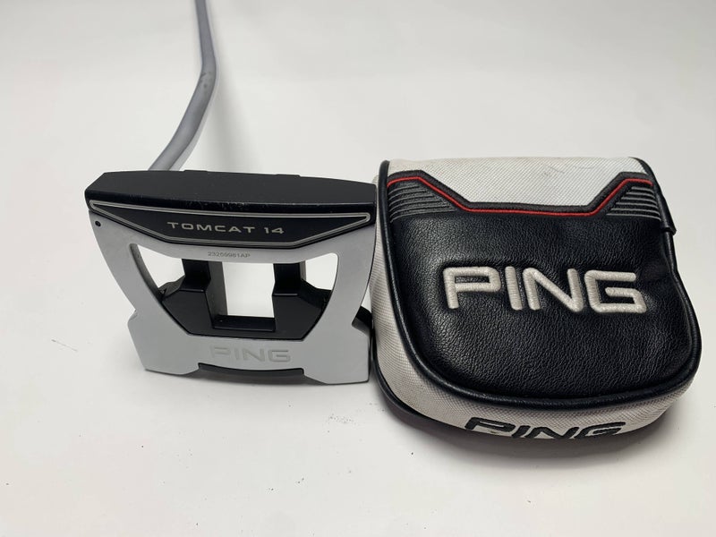 Ping Tomcat 14 2023 Putter 35" SuperStroke Pistol 2.0 Black Dot Mens LH HC