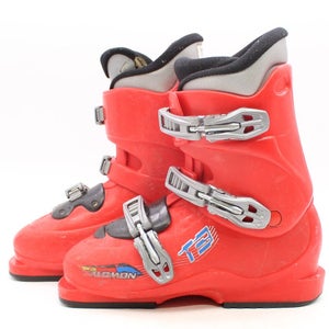 Salomon T3 Junior Ski Boots - Size 5 / Mondo 23 Used
