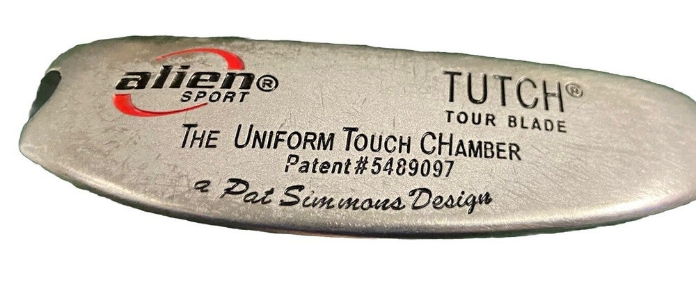 Alien Sport Simmons Tour Tutch Blade Putter RH Acculite Graphite 34" Nice Grip