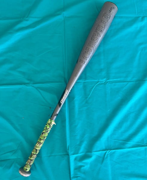 Used Kid Pitch (9YO-13YO) Louisville Slugger Omaha Bat USABat Certified (-10) Alloy 20 oz 30"