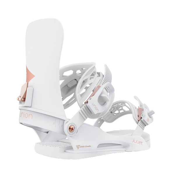 Union Juliet Snowboard Bindings, Women's Small (US Women's 4-6), White New 2023
