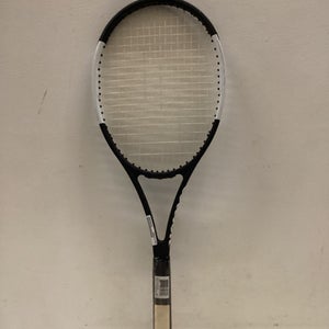 Used Wilson PRO STAFF 97 V12.0 Adult Tennis Racquet Black 4 1/4" 11725-S000484191