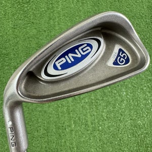 Ping G5 5 Iron True Temper Stiff Flex Left Handed White Dot +1/2 Long