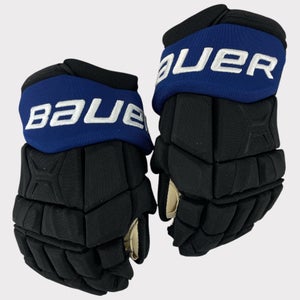 Pro Stock Used 14" Bauer Supreme TotalOne MX3 Tampa Bay Lightning Alternate Stamkos Hockey Gloves