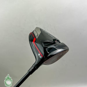 Used RH TaylorMade Stealth Plus+ Driver 9* HZRDUS 60g Stiff Graphite Golf Club